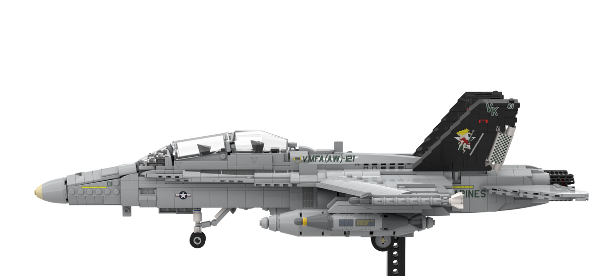 F/A-18D VMFA(AW)-121 add-on pack *Pre-Order* – Brick Veteran™