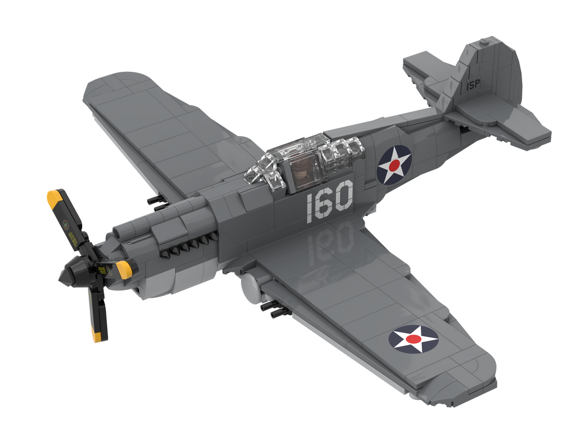 P-40B #160 digital instructions & .xml – Brick Veteran™